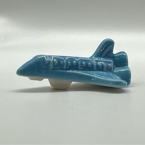 Wade Whimsies Red Rose Tea American Heritage Series Space Shuttle Blue Figurine